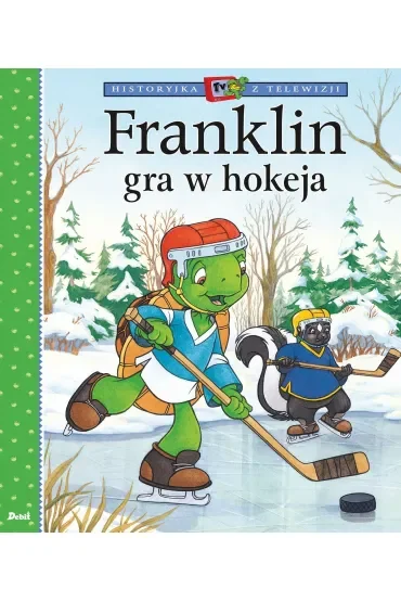 Historyjka z telewizji. Franklin gra w hokeja