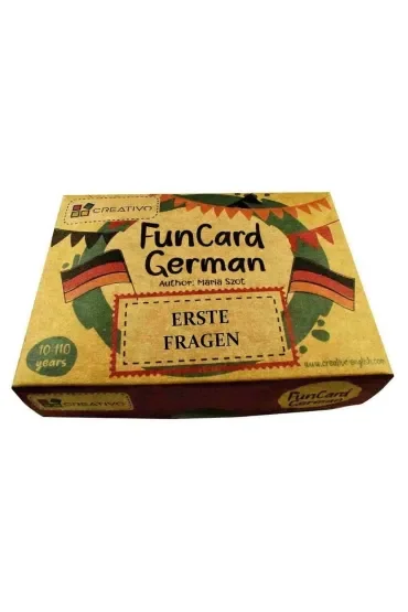 Karty językowe Niemiecki Fun Card German Erste Fra