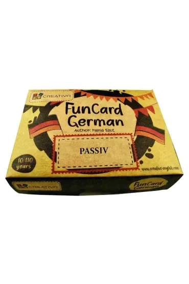 Karty językowe Niemiecki Fun Card German Passiv