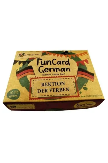 Karty językowe Niemiecki Fun Card German Rektion D