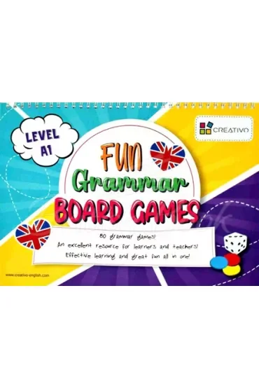 Karty językowe Angielski Fun Grammar Board Games level A1