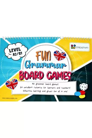 Karty językowe Angielski Fun Grammar Board Games level A2/B1