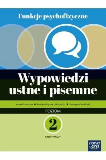 Funkcje psychofizyczne. Wypowiedzi ustne i pisemne. Poziom 2. Karty pracy
