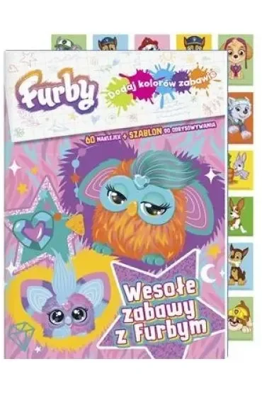 Furby Dodaj kolorów zabawie część 1. Wesołe zabawy z Furbym