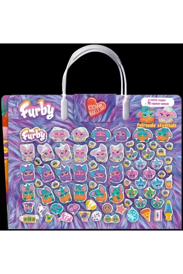 Furby Kocham naklejać część 1. Futrzaste słodziaki