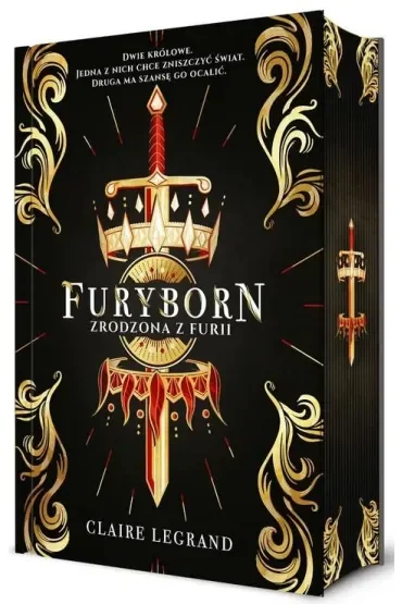 Furyborn. Zrodzona z furii (barwione brzegi)
