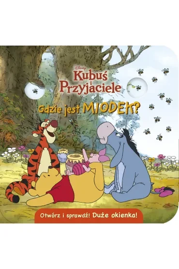 Gdzie jest miodek? Otwórz i sprawdź! Disney Kubuś i Przyjaciele