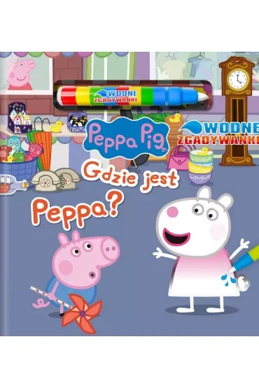 Gdzie jest Peppa? Wodne zgadywanki. Świnka Peppa