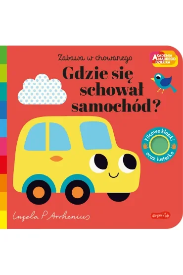 Gdzie się schował samochód? Akademia Mądrego Dziecka. Zabawa w chowanego