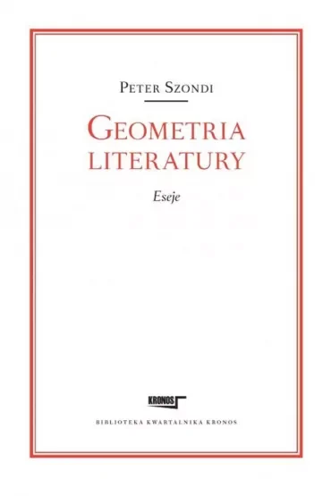 Geometria literatury. Esej