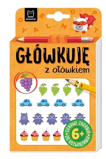 Główkuję z ołówkiem. Pomarańczowa