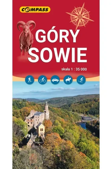 Góry Sowie. Mapa turystyczna w skali 1: 35 000