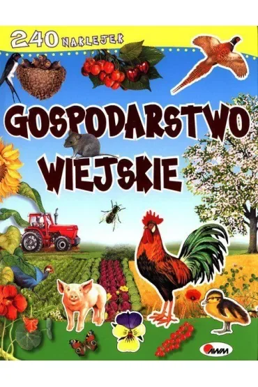 Gospodarstwo wiejskie 240 naklejek