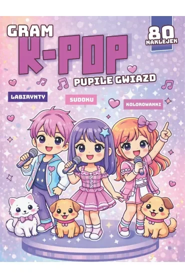 Gram k-pop. Pupile gwiazd