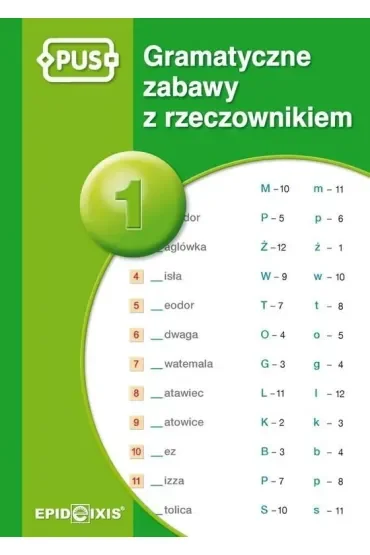 PUS Gramatyczne zabawy z rzeczownikiem 1