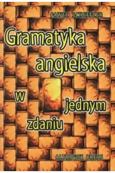 Gramatyka Angielska w jednym zdaniu