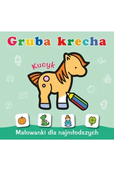 Malowanka 200X190  Gruba krecha. Kucyk NAKLEJKI SKRZAT 072105