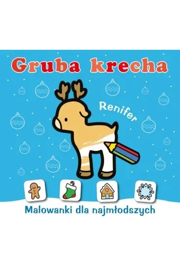 Renifer. Gruba krecha