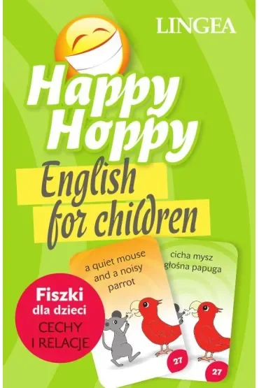 Happy hoppy english for children fiszki dla dzieci cechy i relacje