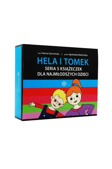 Hela i Tomek seria 5 książeczek dla najmłodszych dzieci