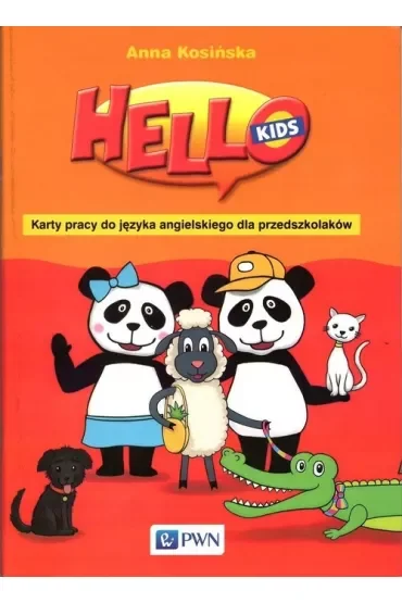 Hello Kids Karty pracy do języka angielskiego dla przedszkolaków