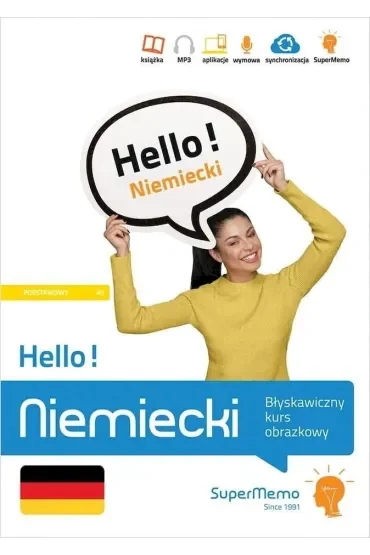 Hello! Niemiecki. Błyskawiczny kurs obrazkowy (poziom A1)