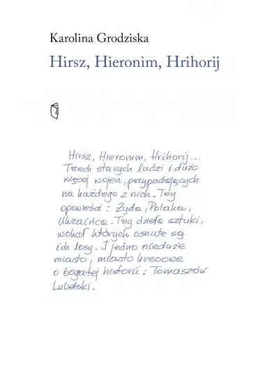 Hirsz, Hieronim, Hrihorij