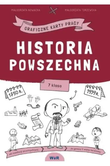 Historia powszechna graficzne karty pracy dla klasy 7