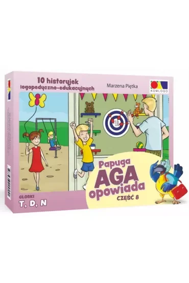 Historyjki obrazkowe. Papuga Aga opowiada cz.8