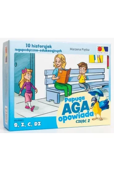 Historyjki obrazkowe. Papuga Aga opowiada. Część 2