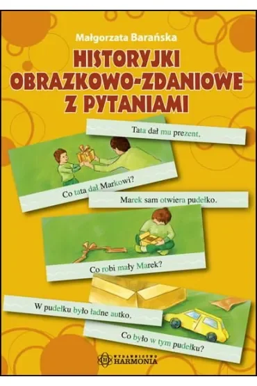 Historyjki obrazkowo-zdaniowe z pytaniami