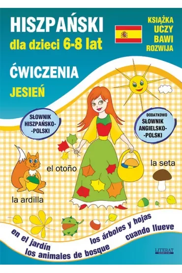 Hiszpański dla dzieci 6-8 lat ćw. Jesień