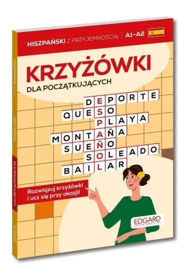 Hiszpański. Krzyżówki dla początkujących A1A2