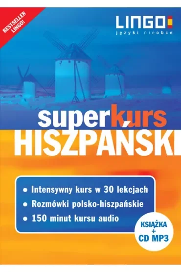 Hiszpański. Superkurs. Nowy kurs z rozmówkami+CD