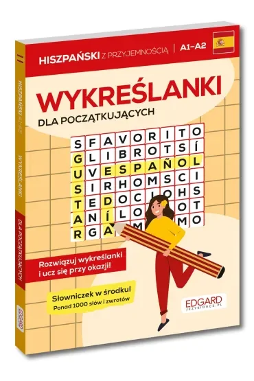 Hiszpański. Wykreślanki dla początkujących A1–A2