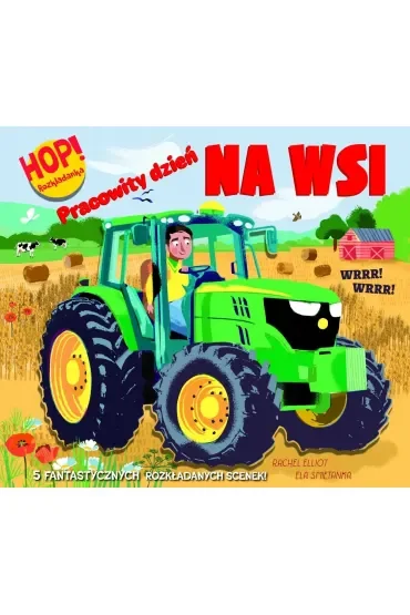 Hop! Rozkładanka. Pracowity dzień na wsi
