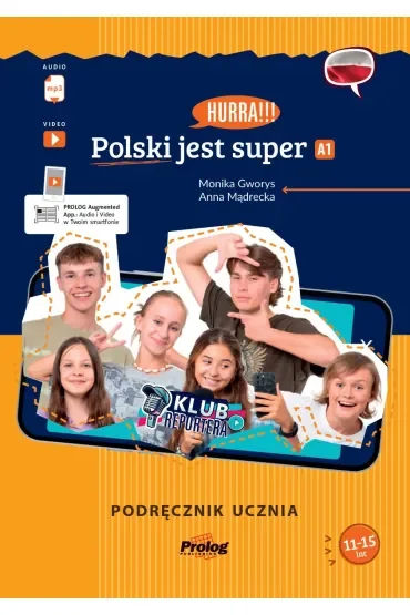 Hurra!!! Polski jest super A1. Podręcznik ucznia + mp3. I wyd.