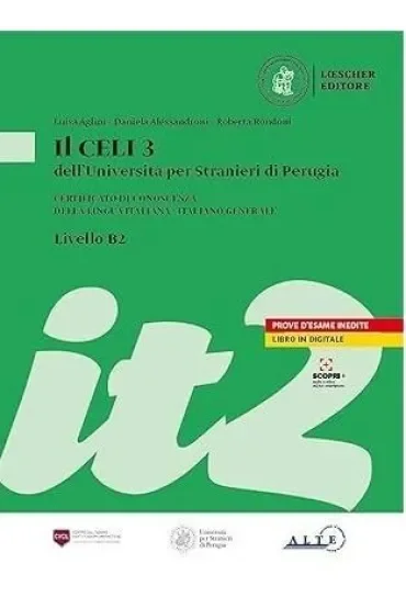 Il CELI 3 dell'Universita per Stranieri di Perugia Livello B2 książka + wersja online