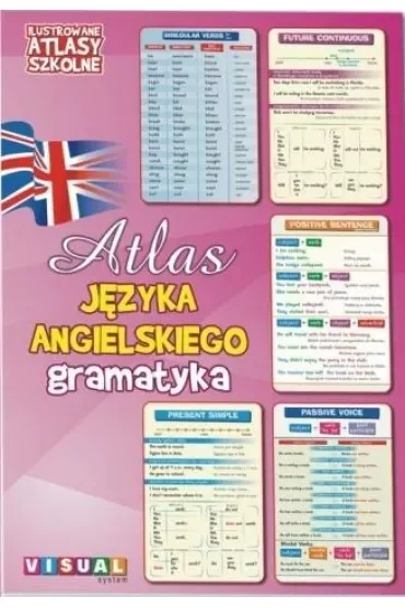 Ilustrowany atlas szkolny. Atlas j.ang. gramatyka