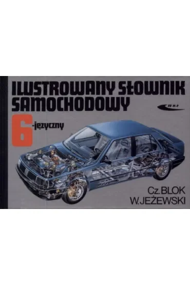 Ilustrowany słownik samochodowy 6-języczny