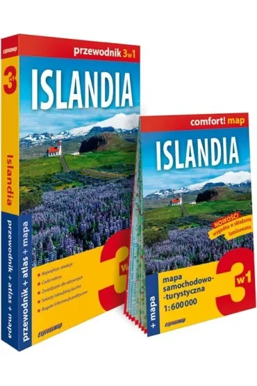 Islandia Zestaw Przewodnikowy 3w1 2026