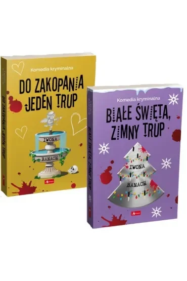Pakiet Seria z trupem. Tomy 4-5: Do zakopania jeden trup, Białe święta, zimny trup