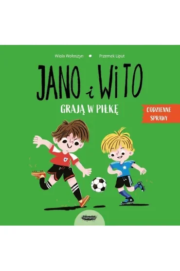 Jano i Wito grają w piłkę