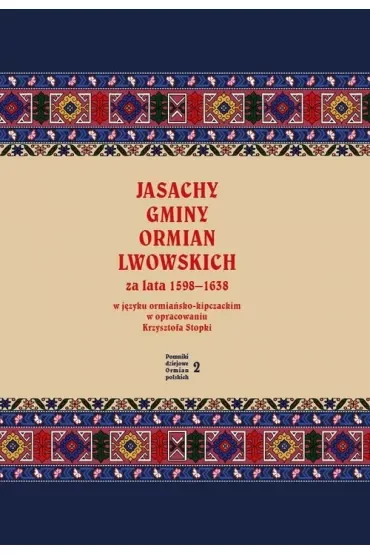 Jasachy gminy Ormian lwowskich za lata 1598-1638