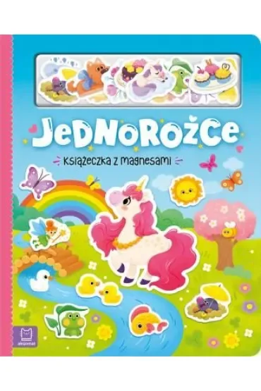 Jednorożce. Książeczka z magnesami