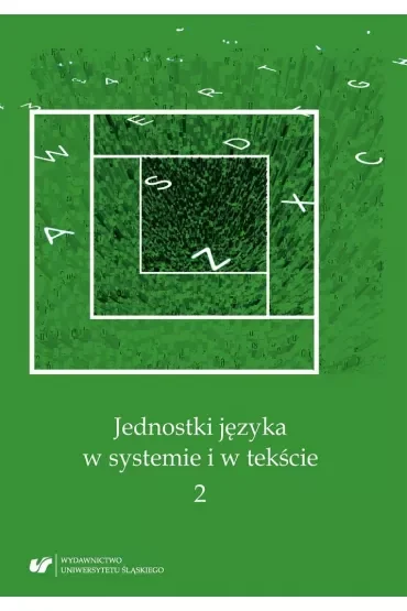 Jednostki języka w systemie i w tekście 2