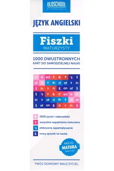 Język angielski. Fiszki maturzysty. NW