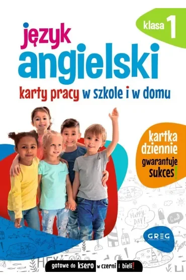 Język angielski. Karty pracy w szkole i w domu. Klasa 1