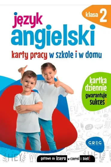 Język angielski. Karty pracy w szkole i w domu. Klasa 2