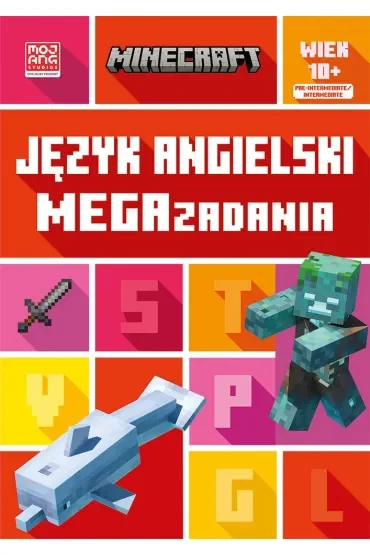 Język angielski. Megazadania. Wiek 10+. Minecraft
